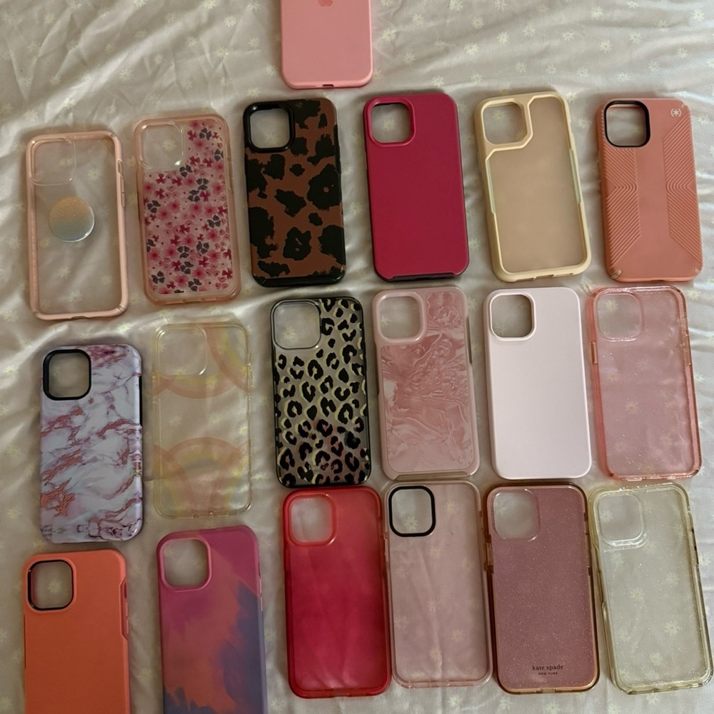 Pink and Gold Phone Case
